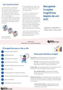 Imagem do panfleto Recuperar Funções Cognitivas depois do AVC