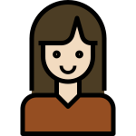 ícone de mulher